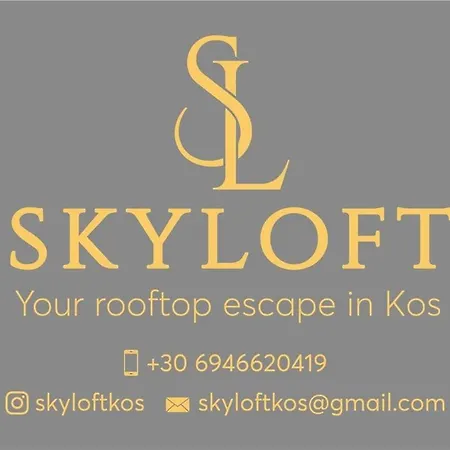 Daire Skyloft - Rooftop Jacuzzi & Sea View - İstanköy